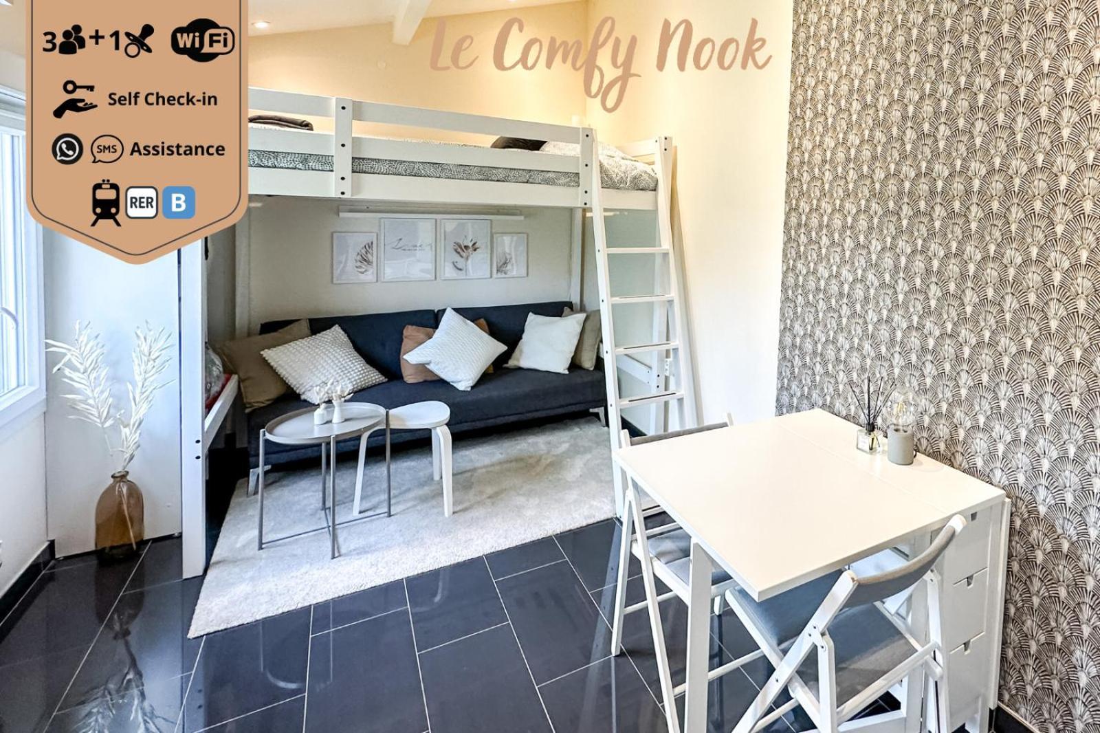 Le Comfy Nook - Tiny House Paris Cdg Disneyland Villeparisis Exterior photo